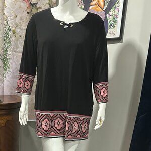 JM Collection- 3X- Casual Dress